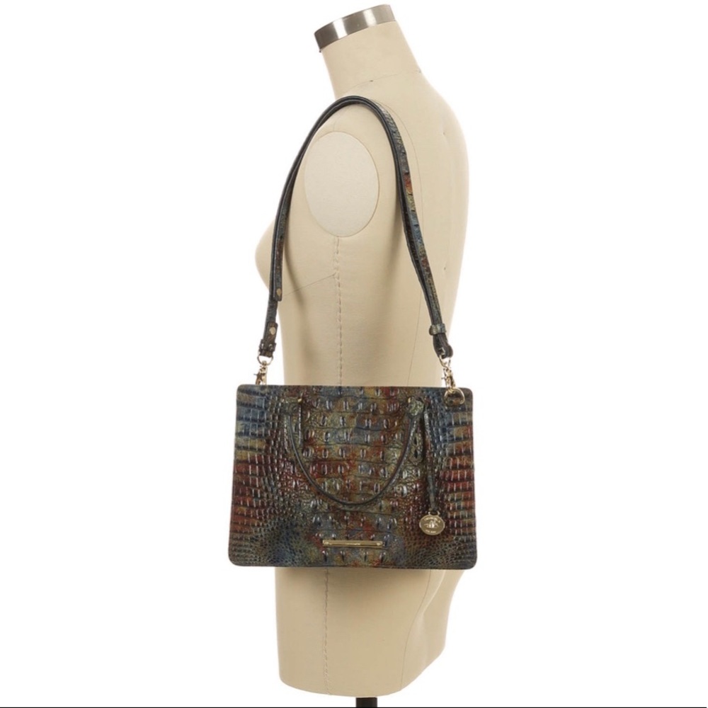 SOLD 10.18.20 BRAHMIN SMALL CAMILLE CEDAR SATCHEL - Picture 2 of 16